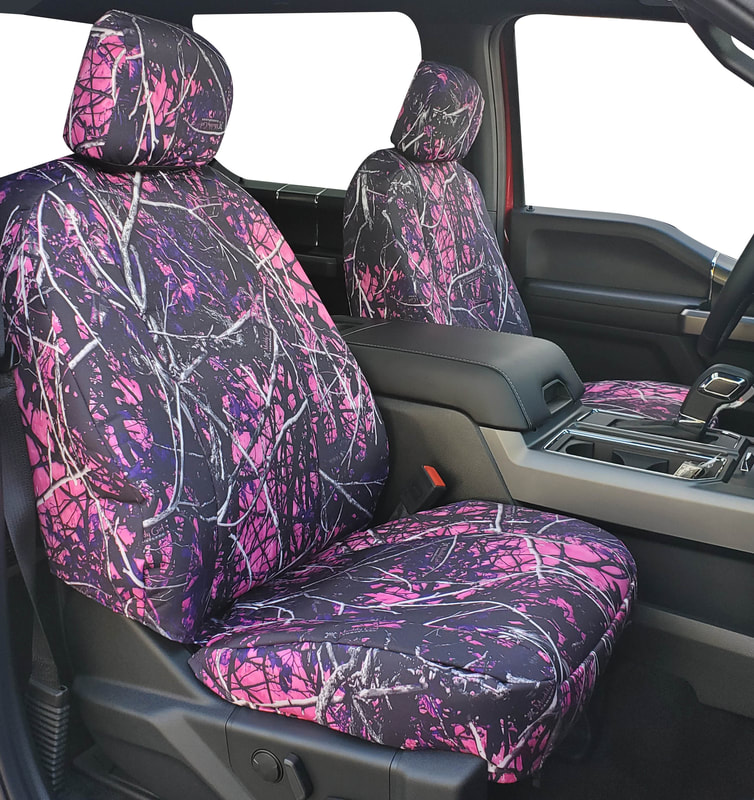Muddy Girl Seat Covers custom made for Ford F150 2020