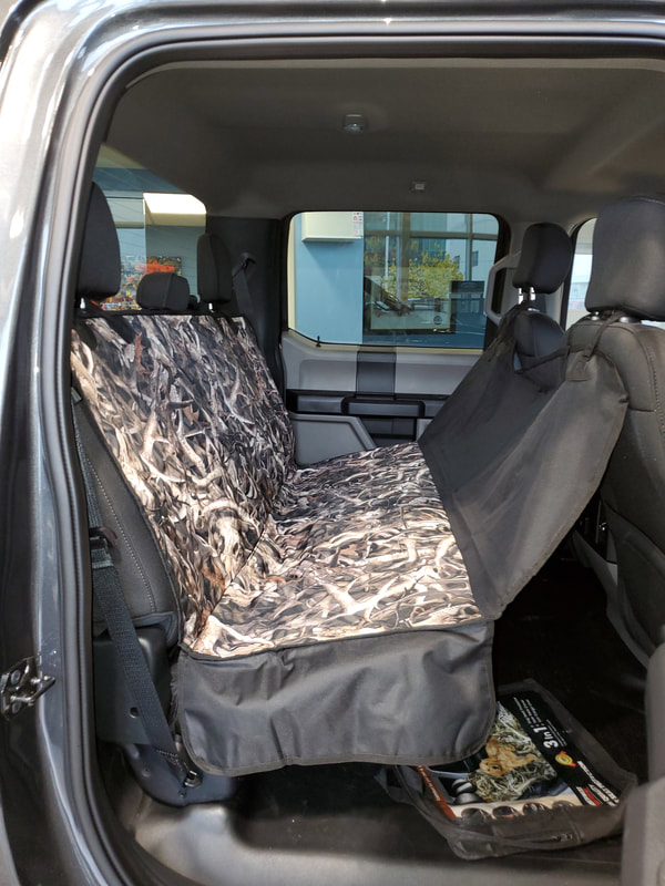 Bonz camo dog seat cover from Northwest Seat Covers