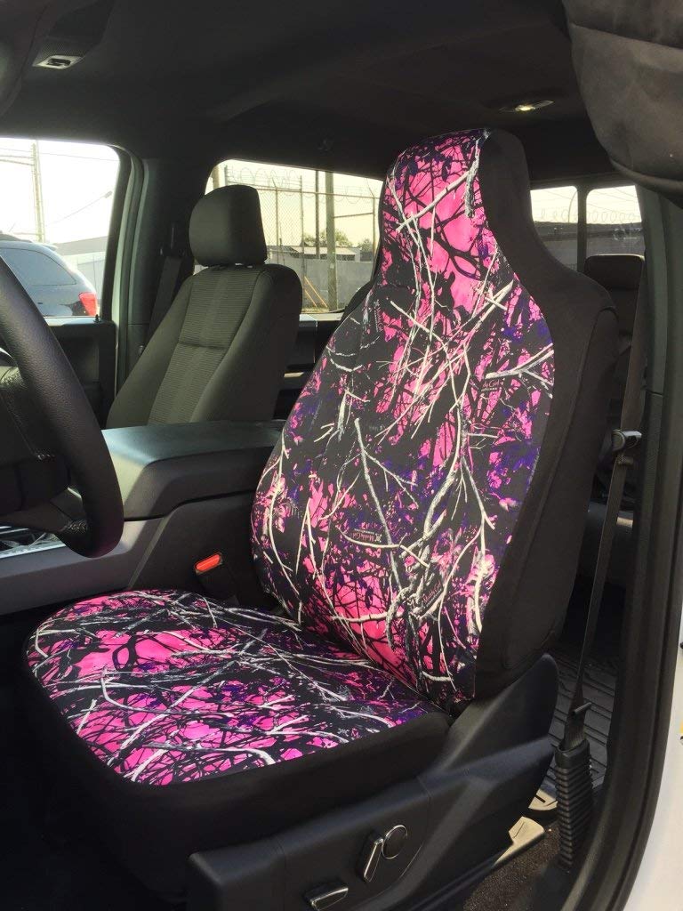 universal seat covers muddy girl camo
